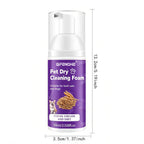 Pet Dry Shampoo for Dogs & Cats 60ml