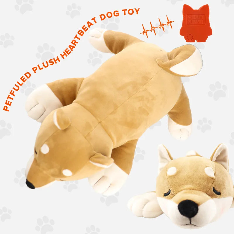 Puppy Heartbeat Stress Relief Plush Toy