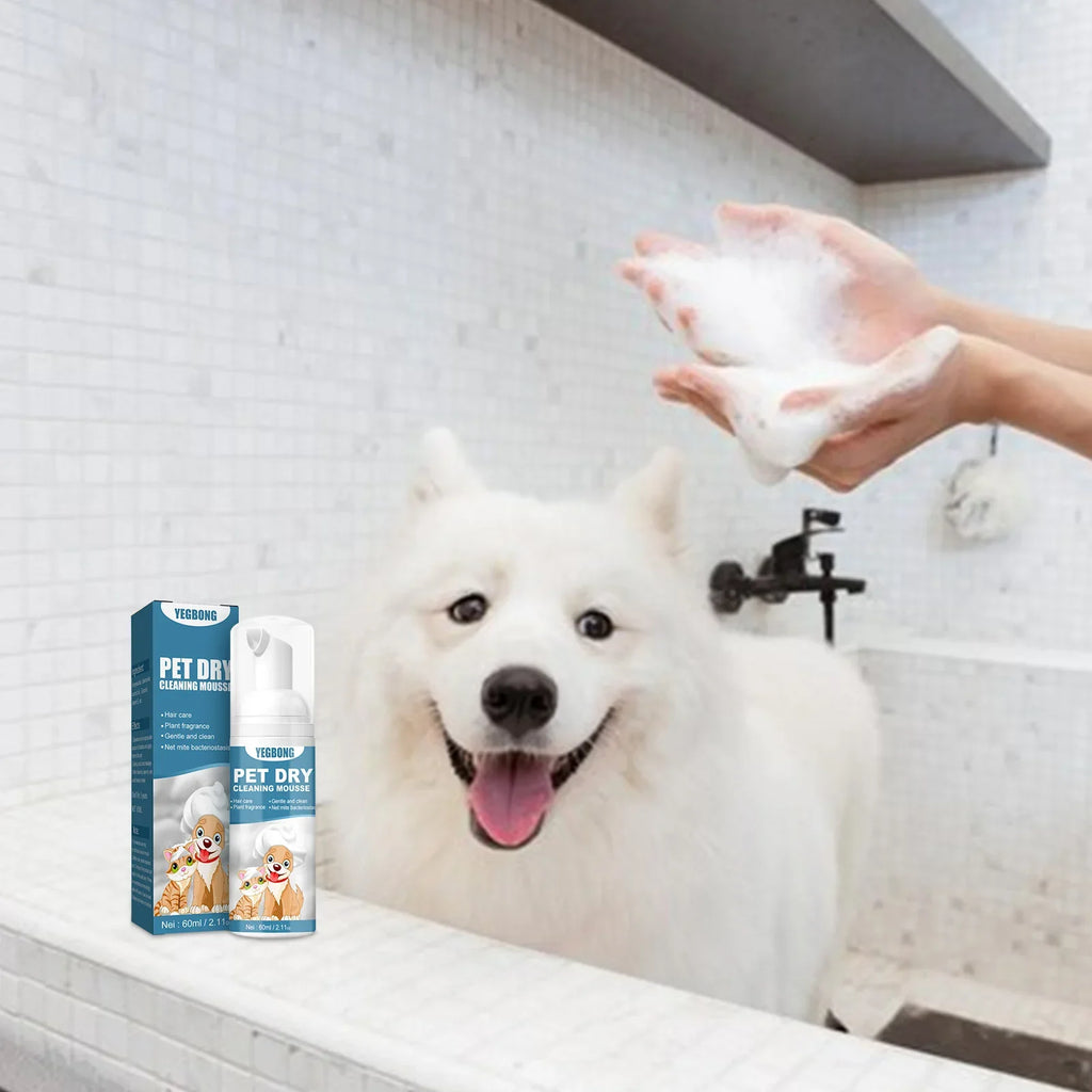 No Rinse Cleaning Mousse For Dogs and Cats