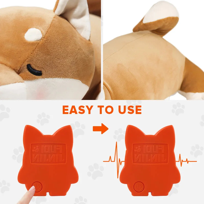 Puppy Heartbeat Stress Relief Plush Toy