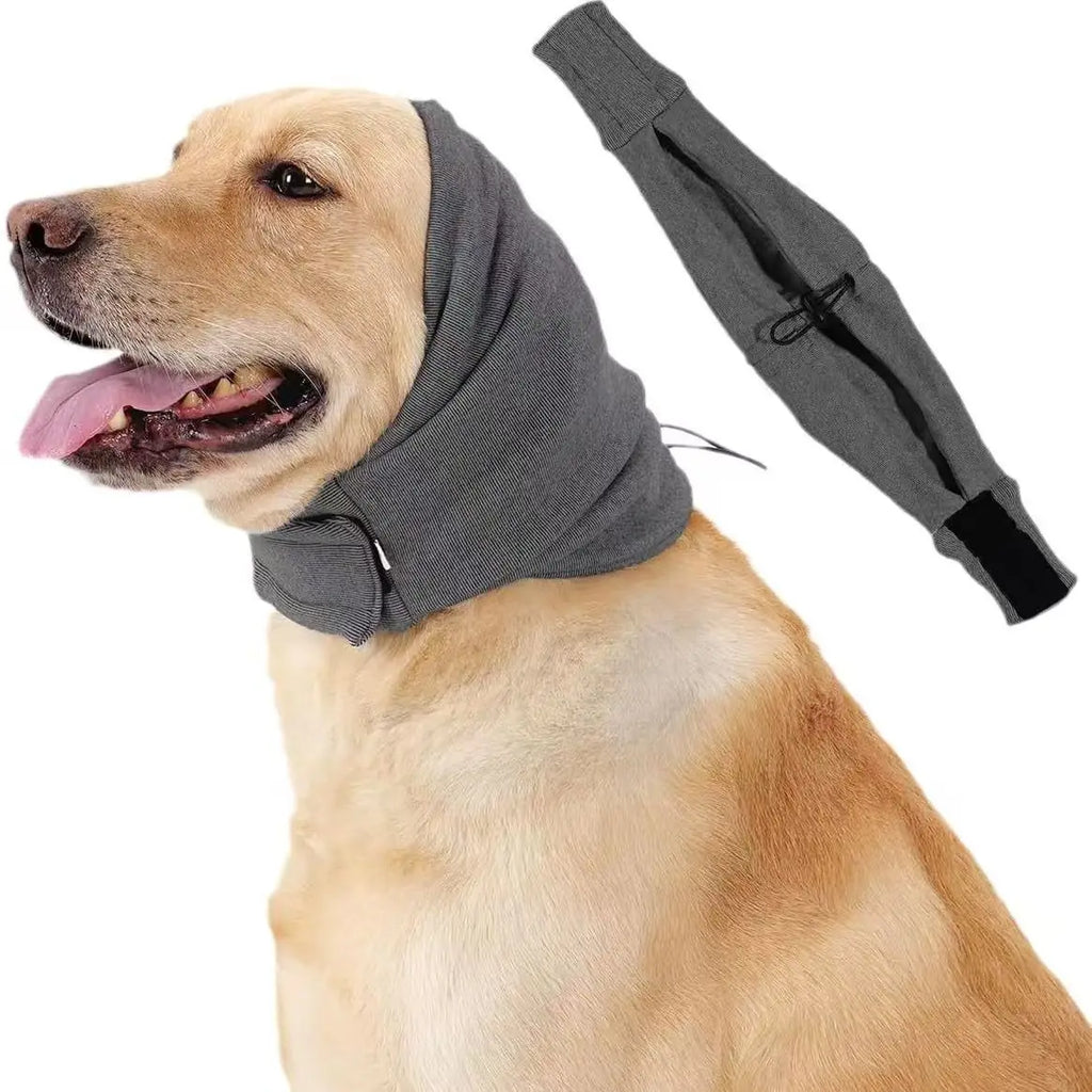 Calming Noise Protection Fleece Ear Covers For Dogs