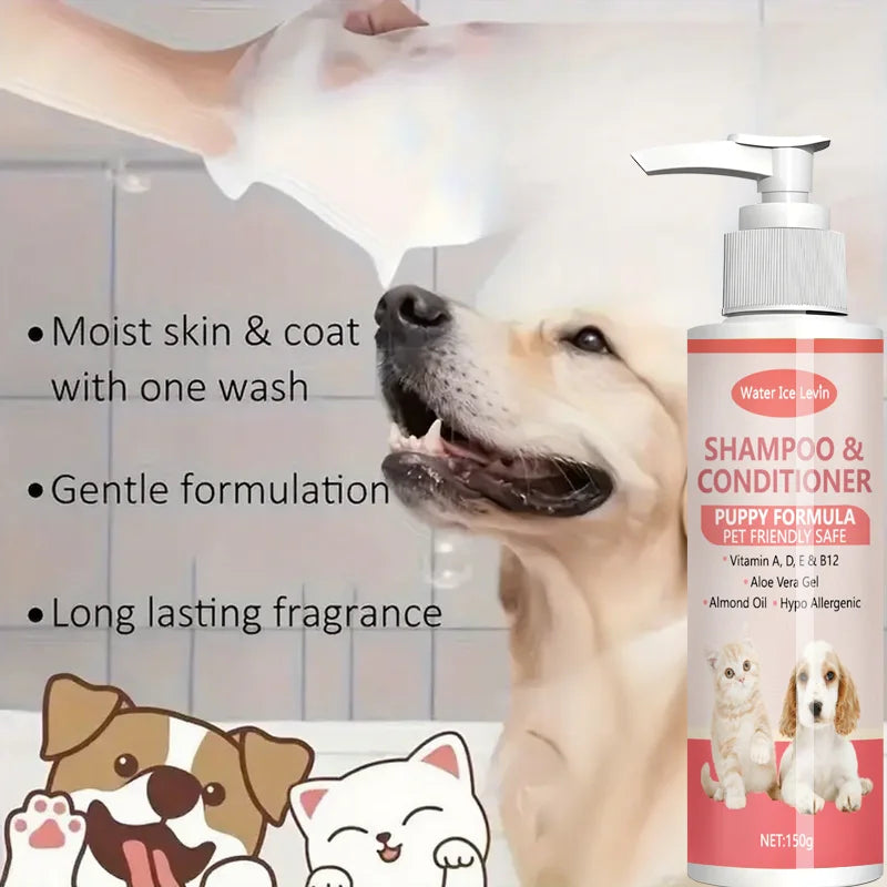 Water Ice Levin Pet Shampoo and Conditioner 150g