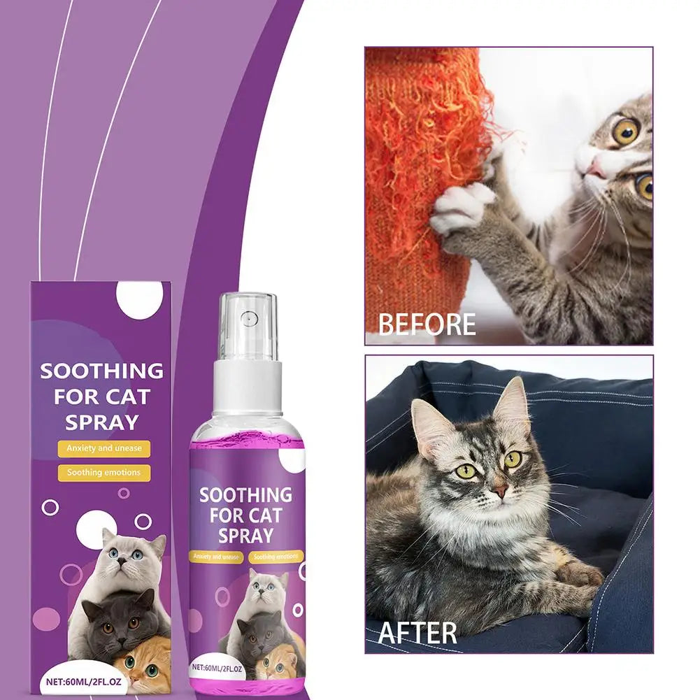 Cat Calming Spray to Reduce Anxiety 60ml