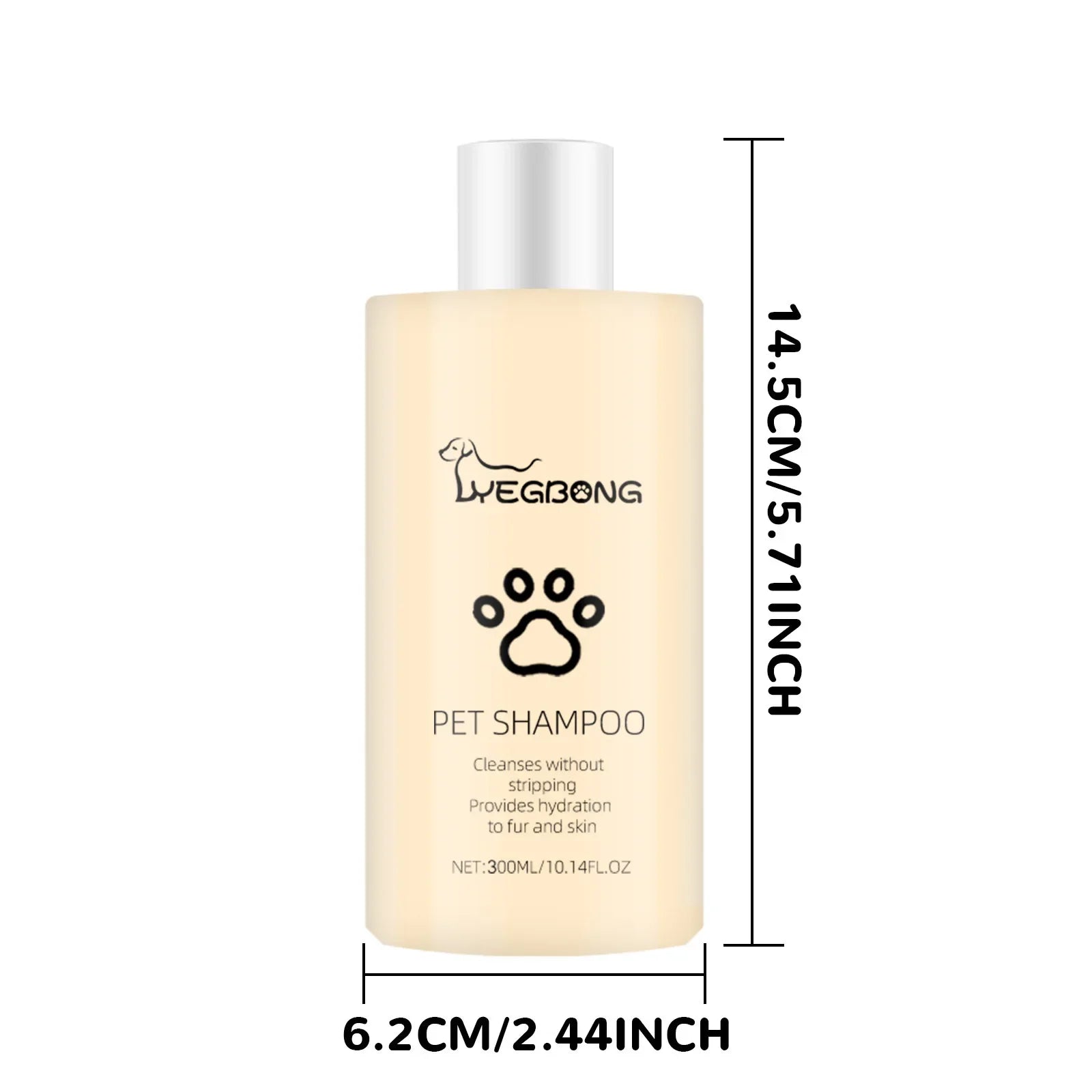 Pet Shampoo Gentle Cleansing Natural Formula