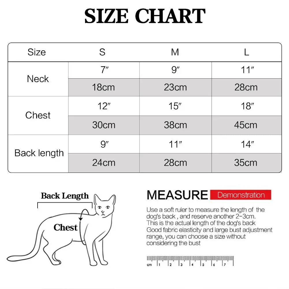 Adjustable Cat Calming Vest