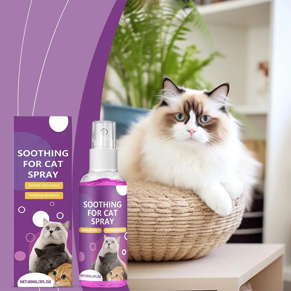 Cat Calming Spray to Reduce Anxiety 60ml