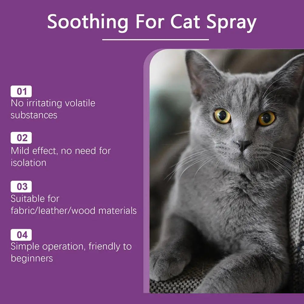 Cat Calming Spray to Reduce Anxiety 60ml