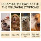 Pet Shampoo Gentle Cleansing Natural Formula