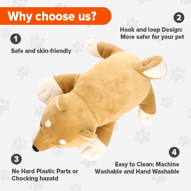 Puppy Heartbeat Stress Relief Plush Toy
