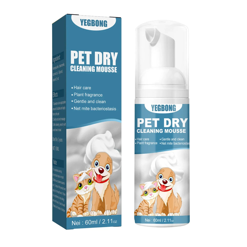No Rinse Cleaning Mousse For Dogs and Cats