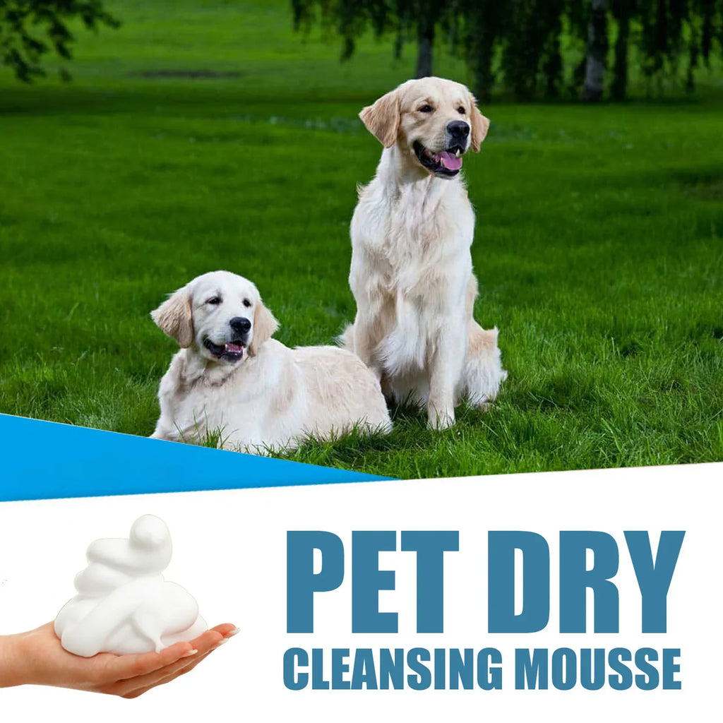 No Rinse Cleaning Mousse For Dogs and Cats