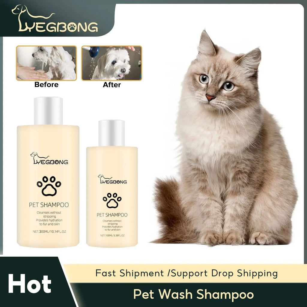 Pet Shampoo Gentle Cleansing Natural Formula