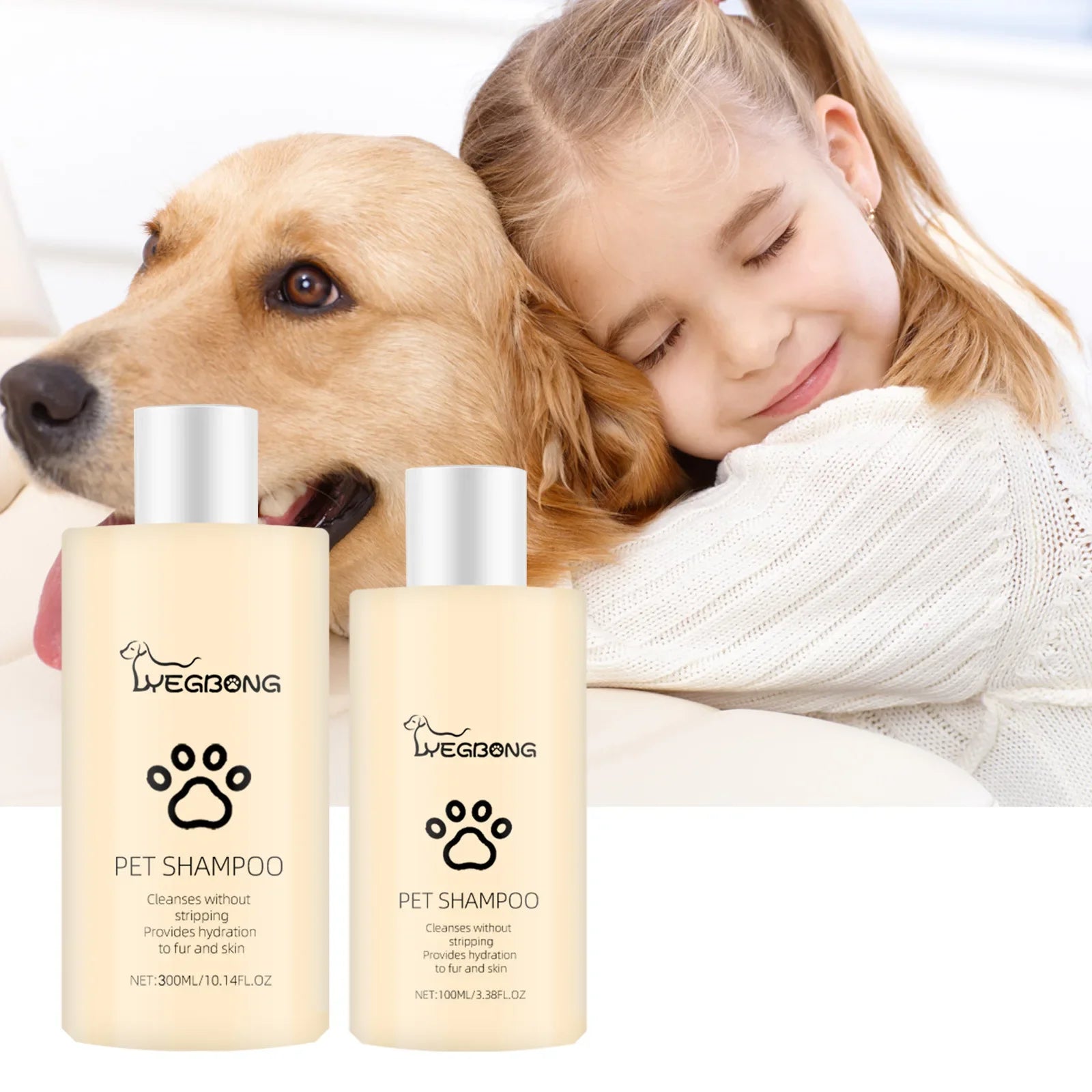 Pet Shampoo Gentle Cleansing Natural Formula