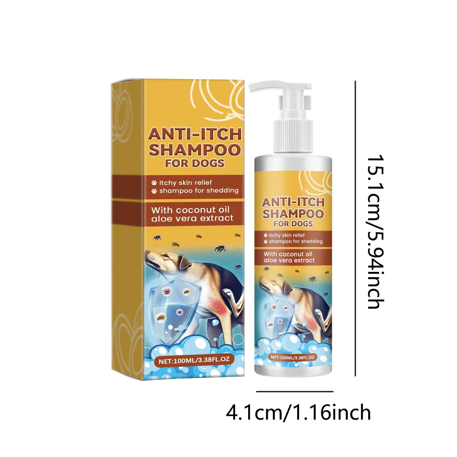 New Itch Shampoo For Dogs 100ml