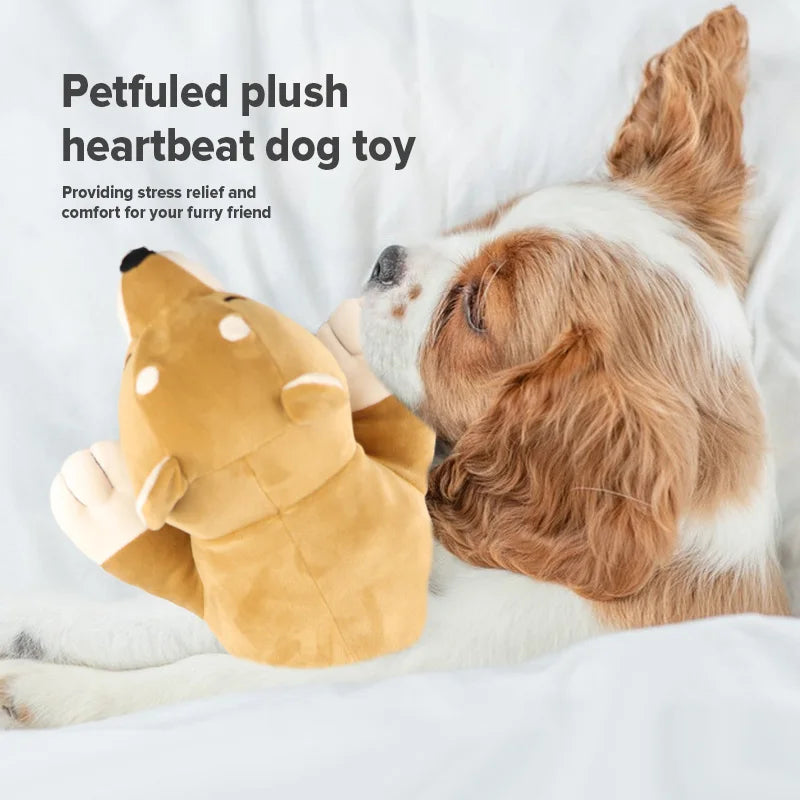 Puppy Heartbeat Stress Relief Plush Toy