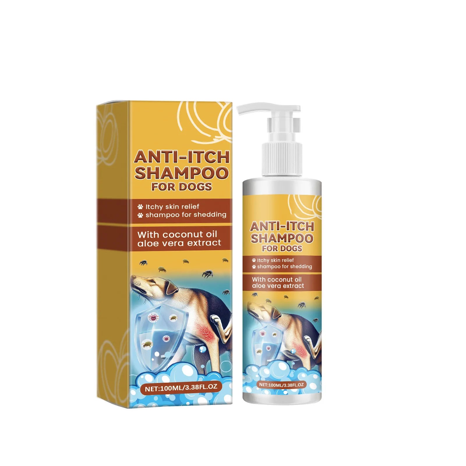 New Itch Shampoo For Dogs 100ml