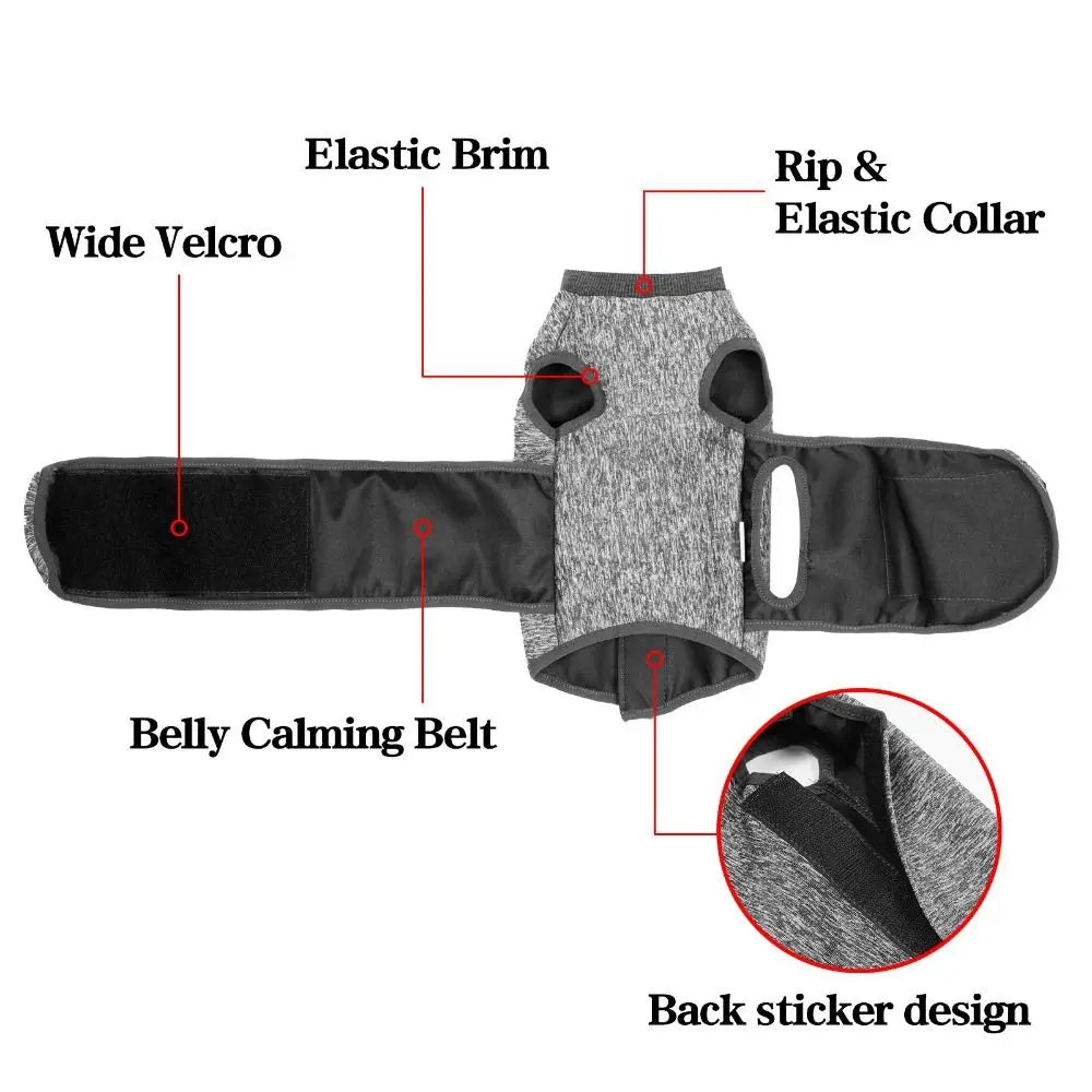 Adjustable Cat Calming Vest