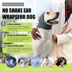 Calming Noise Protection Fleece Ear Covers For Dogs
