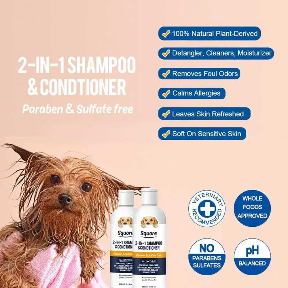 Squore Puppy Shampoo And Conditioner 2 In 1