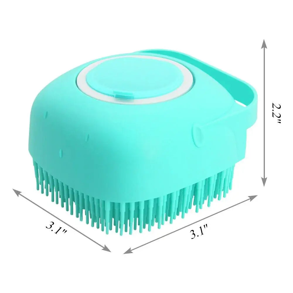 Shampoo Brush 2.7oz for Bathing Short Hair