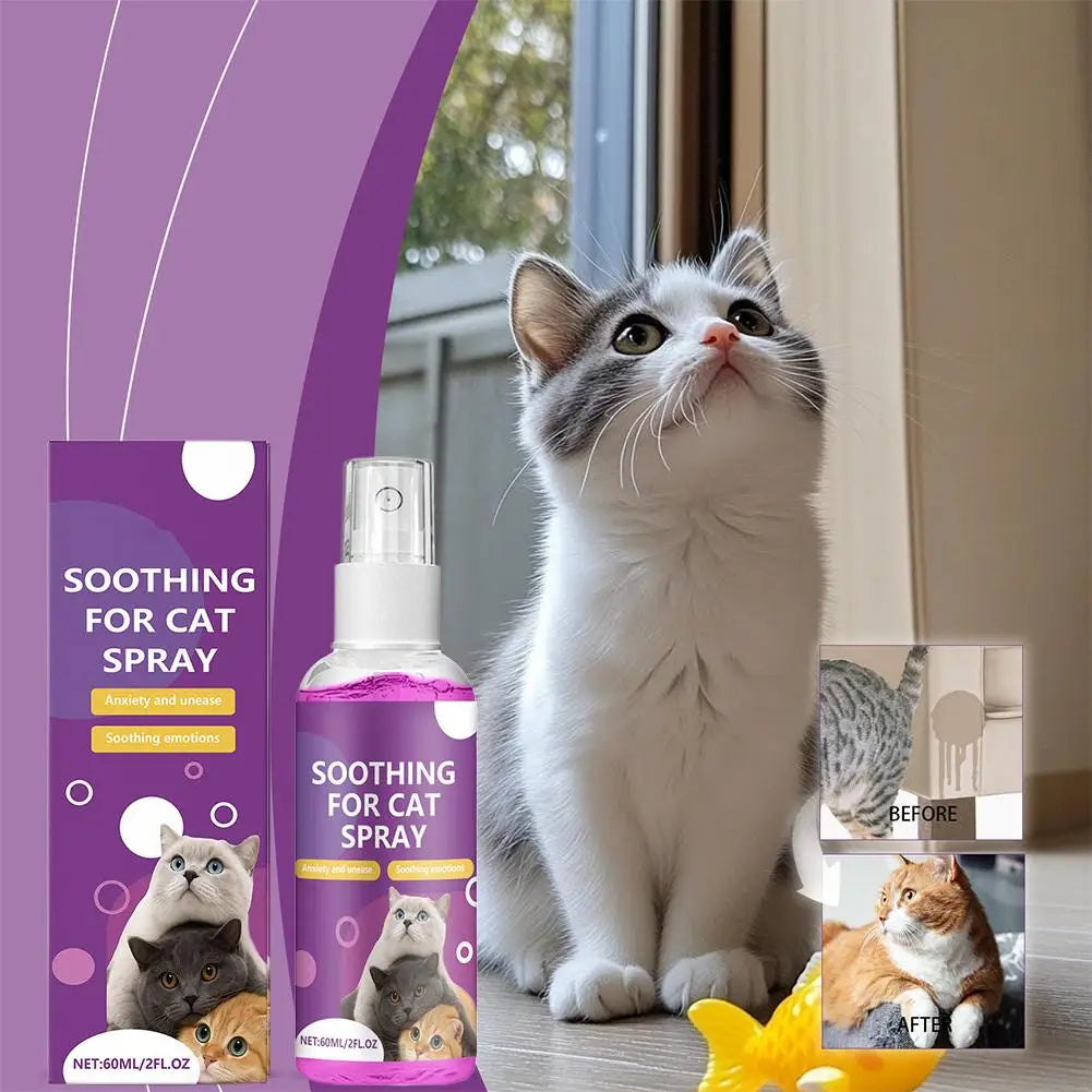 Cat Calming Spray to Reduce Anxiety 60ml