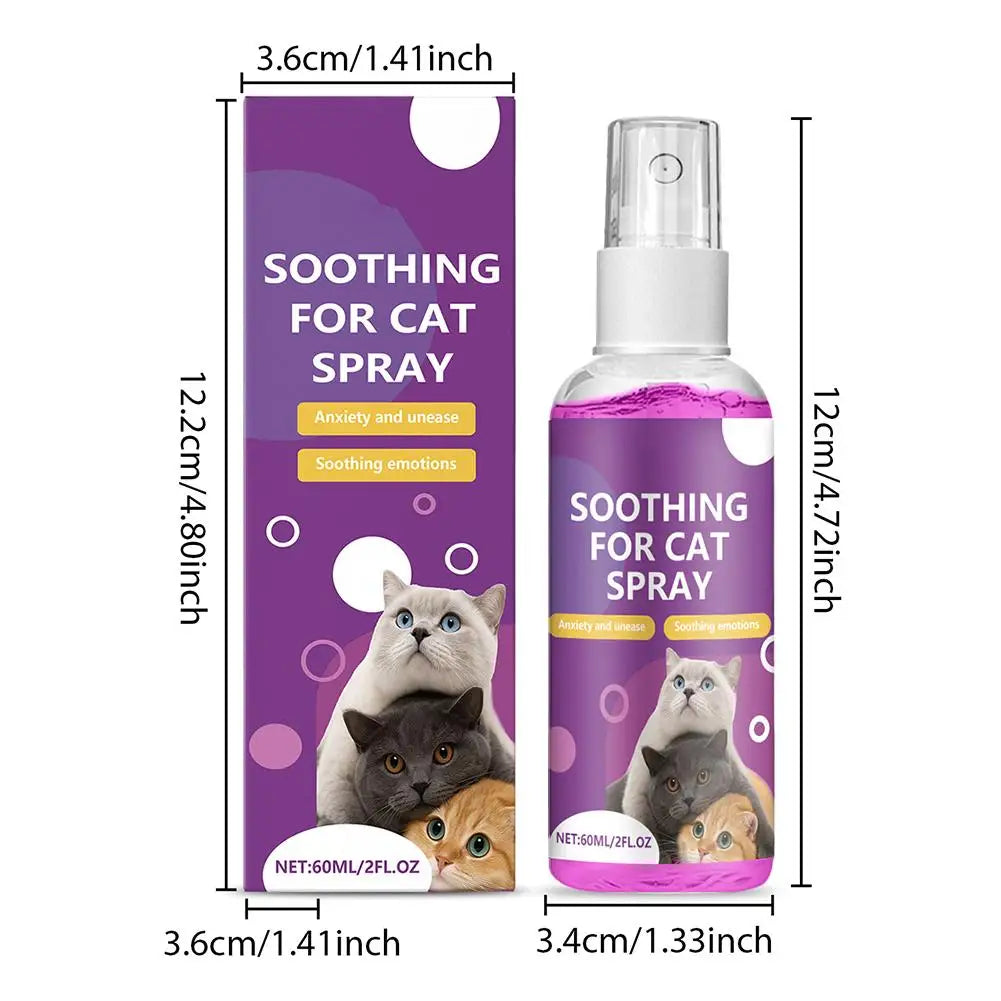 Cat Calming Spray to Reduce Anxiety 60ml