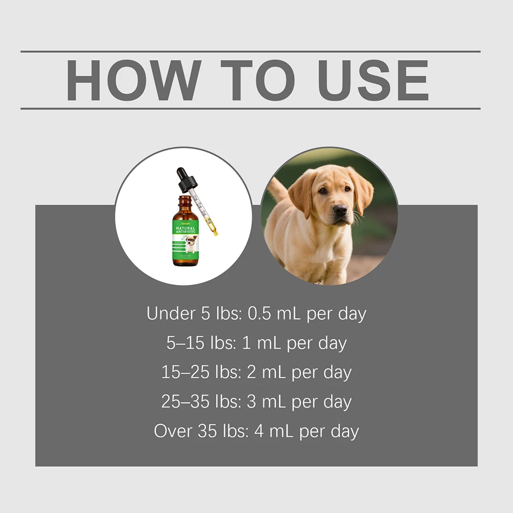 Dog Anxiety Relief Calming Herbal Drops
