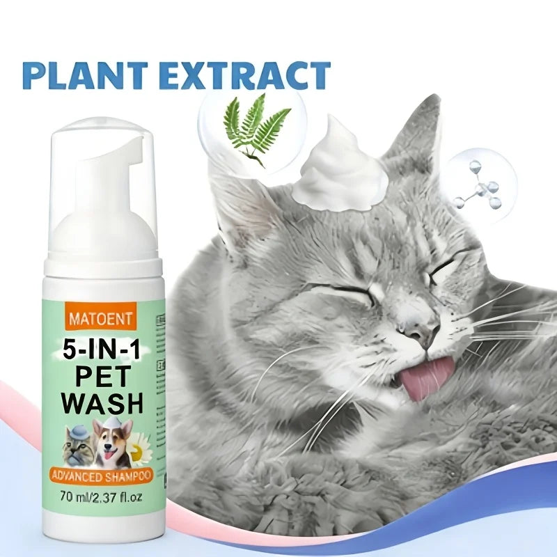 Pet Dry Cleaning Shampoo 5-in-1 70ML